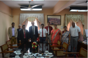 Meeting with the Ambassador of Canada and the Deputy Vice Chancellor